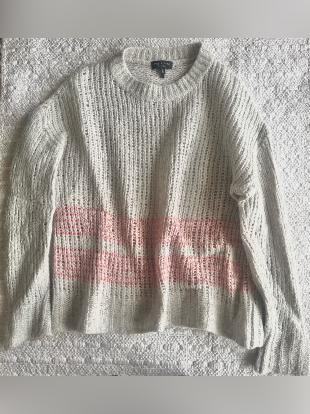 Rag & Bone Iceland Merino Wool-Cashmere Blend Sweater